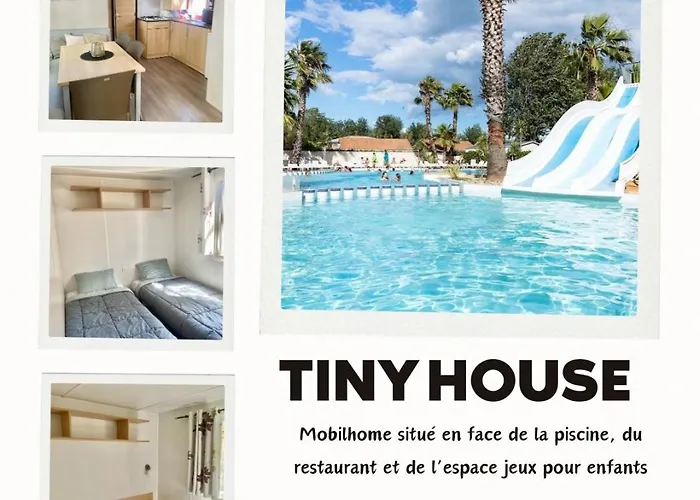 Tiny House, Mobilhome 6 Personnes Au Port De Vendres Plage